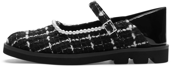 CHARLES&KEITH PU 珍珠法式瑪麗珍鞋 女款 Buy CHARLES&KEITH PU 珍珠法式瑪麗珍鞋 女款