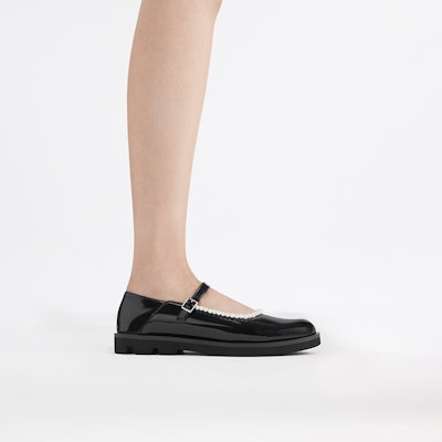 (W) CHARLES & KEITH 진주 프렌치 메리제인 (55 characters) CK1-70380959 9