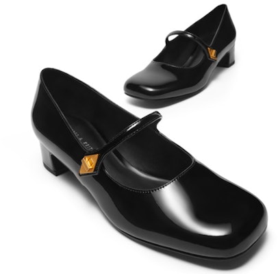(W) CHARLES & KEITH 빈티지 청키 메리제인 CK1-60361427 5