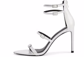 (Women) CHARLES & KEITH Charles & Keith PU Ankle Strap Stiletto Toe Heel Sandals 'Fashion Slides' CK1-60280394 (Women) CHARLES & KEITH Charles & Keith PU Ankle Strap Stiletto Toe Heel Sandals 'Fashion Slides' CK1-60280394