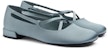 (W) CHARLES & KEITH Kasut Ballerina PU 'Cross-Strap Round Toe' CK1-70920132