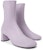 (W) CHARLES & KEITH But Kasut PU 'Tumit Chic Chunky Bergaya dengan Zip' CK1-90360374