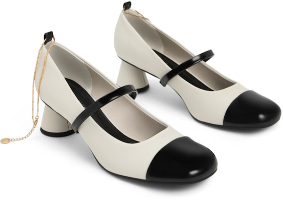 (W) CHARLES & KEITH PU Chunky Heel 'Mary Jane Tali Berangkai Fesyen' CK1-60280400 Order (W) CHARLES & KEITH PU Chunky Heel 'Mary Jane Tali Berangkai Fesyen' CK1-60280400