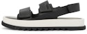 (W) Sandal Velcro Tapak Tebal PU CHARLES & KEITH 'Simplified Magic' CK1-70380980