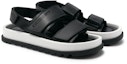 Order (W) Sandal Velcro Tapak Tebal PU CHARLES & KEITH 'Simplified Magic' CK1-70380980
