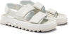 (W) Sandal Velcro Tapak Tebal PU CHARLES & KEITH 'Simplified Magic' CK1-70380980