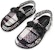 (W) CHARLES & KEITH PU fabrik Busur Sandal Tumit Rata 'Heels Kasual Rendah' CK1-70920112