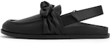 Purchase (W) CHARLES & KEITH PU fabrik Busur Sandal Tumit Rata 'Heels Kasual Rendah' CK1-70920112