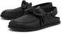 (W) CHARLES & KEITH PU fabrik Busur Sandal Tumit Rata 'Heels Kasual Rendah' CK1-70920112