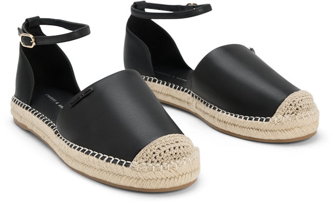 (W) Sepatu Santai PU Kasual CHARLES & KEITH 'Versatile Flat Fisherman' CK1-70380992 1