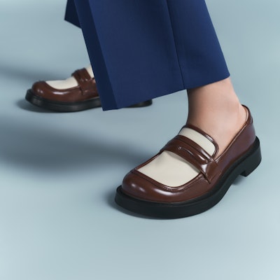 CHARLES & KEITH PU時尚休閒中低跟鞋 2.8cm 女款 8