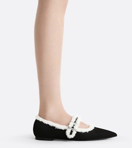 CHARLES&KEITH PU 加絨一字帶尖頭休閒 瑪莉珍鞋 0.9cm 女款 Shop CHARLES&KEITH PU 加絨一字帶尖頭休閒 瑪莉珍鞋 0.9cm 女款