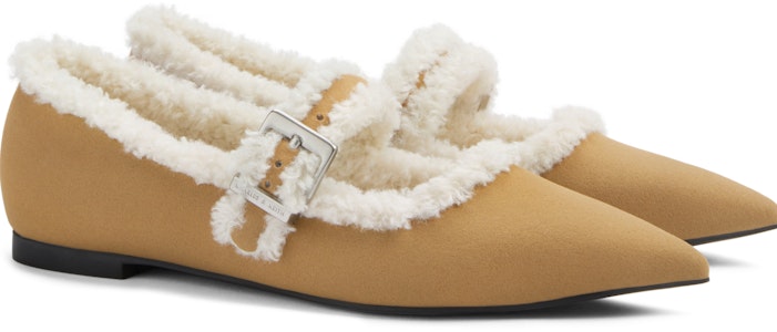 CHARLES&KEITH PU 加絨一字帶尖頭休閒 瑪莉珍鞋 0.9cm 女款 Details for CHARLES&KEITH PU 加絨一字帶尖頭休閒 瑪莉珍鞋 0.9cm 女款