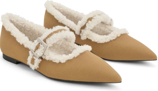 CHARLES&KEITH PU 加絨一字帶尖頭休閒 瑪莉珍鞋 0.9cm 女款 Sizing CHARLES&KEITH PU 加絨一字帶尖頭休閒 瑪莉珍鞋 0.9cm 女款