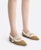 (W) CHARLES & KEITH PU Bulu Tiruan Kasut Mary Jane Hujung Petak 'Kasual Rata' CK1-70580213