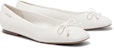 (W) CHARLES & KEITH PU Flat Mules 'Bow Ringkas' CK1-70380983