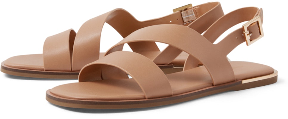 (W) Sandal Rata 'Strap Lebar Ringkas' CHARLES & KEITH PU CK1-70900211 Sizing (W) Sandal Rata 'Strap Lebar Ringkas' CHARLES & KEITH PU CK1-70900211