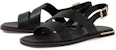 (W) Sandal Rata 'Strap Lebar Ringkas' CHARLES & KEITH PU CK1-70900211