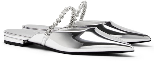 (W) CHARLES & KEITH 보석 체인 뮬 (실버) CK1-70900437 Order (W) CHARLES & KEITH 보석 체인 뮬 (실버) CK1-70900437