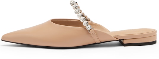 (W) CHARLES & KEITH 보석 체인 뮬 (실버) CK1-70900437 1