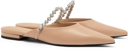 (W) CHARLES & KEITH 보석 체인 뮬 (실버) CK1-70900437 2