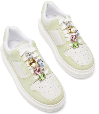 (W) CHARLES & KEITH PU 绑带休闲运动鞋 '多彩宝石' CK1-70900454 Details for (W) CHARLES & KEITH PU 绑带休闲运动鞋 '多彩宝石' CK1-70900454