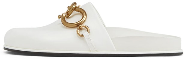 (Women) CHARLES & KEITH PU Low Heel Slide 'Pink White Chain' CK1-71680043_CHALK (Women) CHARLES & KEITH PU Low Heel Slide 'Pink White Chain' CK1-71680043_CHALK