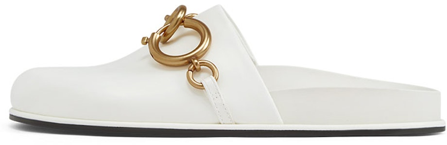 CHARLES & KEITH PU 粗鏈條飾 低跟 時尚涼拖 女款 粉白色 Buy CHARLES & KEITH PU 粗鏈條飾 低跟 時尚涼拖 女款 粉白色