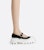 (W) CHARLES & KEITH PU Mary Jane 'Fesyen Buckle Platform' CK1-70920124