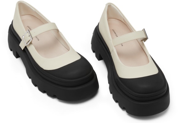 (Women) CHARLES & KEITH Charles & Keith PU Mary Jane 'Fashion Buckle Platform' CK1-70920124 Sizing (Women) CHARLES & KEITH Charles & Keith PU Mary Jane 'Fashion Buckle Platform' CK1-70920124