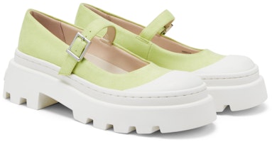 (W) CHARLES & KEITH PU Mary Jane 'Fesyen Buckle Platform' CK1-70920124 2