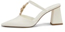 Buy (W) CHARLES & KEITH PU Rantaian Logam Tumit Tinggi Mule 'Fashion Slide' CK1-60280407