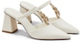 Order (W) CHARLES & KEITH PU Rantaian Logam Tumit Tinggi Mule 'Fashion Slide' CK1-60280407