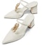 Lookbook (W) CHARLES & KEITH PU Rantaian Logam Tumit Tinggi Mule 'Fashion Slide' CK1-60280407