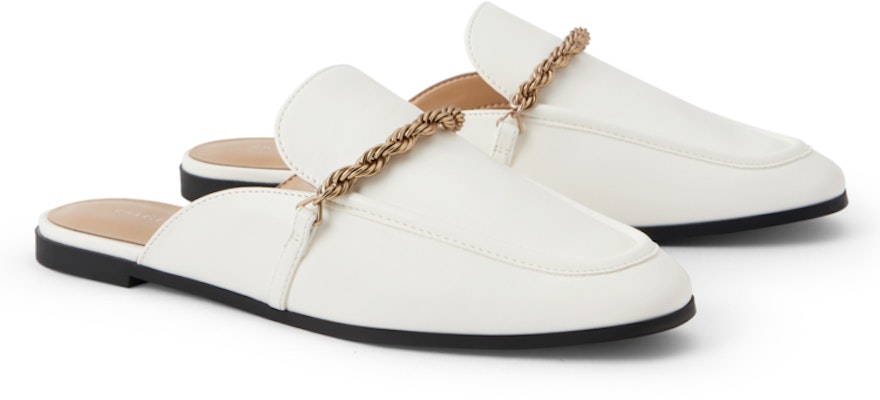 (W) CHARLES & KEITH メタリックチェーンローファーミュール CK1-70380833 Details for (W) CHARLES & KEITH メタリックチェーンローファーミュール CK1-70380833