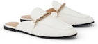 Details for (W) CHARLES & KEITH PU Metallic Rantai Loafer Mule 'Kasut Slip Fesyen' CK1-70380833