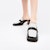 (W) CHARLES & KEITH PU Mule Heels 'Tali Hitam' CK1-60361379_BLACK
