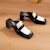 (W) CHARLES & KEITH PU Mule Heels 'Tali Hitam' CK1-60361379_BLACK