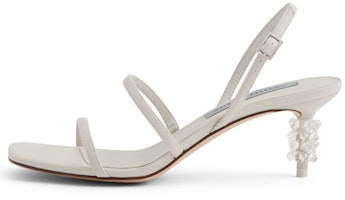 (Women) CHARLES & KEITH PU Open Toe Slingback Sandal '6cm Heel' CK1-60580204 (Women) CHARLES & KEITH PU Open Toe Slingback Sandal '6cm Heel' CK1-60580204