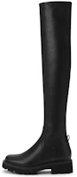 (Women) CHARLES & KEITH PU Platform Fleece-Lined Slim Over-The-Knee Boots 'Black' CK1-90360398 (Women) CHARLES & KEITH PU Platform Fleece-Lined Slim Over-The-Knee Boots 'Black' CK1-90360398