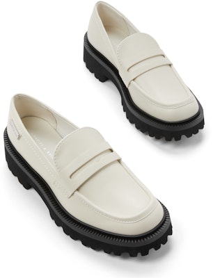 (W) CHARLES & KEITH Kasut PU Platform Loafer 'Academy' CK1-70900494 3