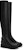 (Women) CHARLES & KEITH PU Platform Fleece-Lined Slim Over-The-Knee Boots 'Black' CK1-90360398
