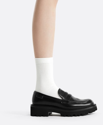 (W) CHARLES & KEITH Loafer Plataforma PU 'Academy' CK1-70900494 Shop (W) CHARLES & KEITH Loafer Plataforma PU 'Academy' CK1-70900494