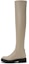 Shop (Women) CHARLES & KEITH PU Platform Fleece-Lined Slim Over-The-Knee Boots 'Black' CK1-90360398