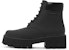 (W) CHARLES & KEITH PU Platform Lace-Up Biker Booties 'Kuning Mustard Martin' CK1-90380143