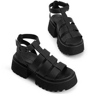 (W) CHARLES & KEITH Sandalia Casual Plataforma Roma PU 'Fashion Slipper' CK1-70380990 Sizing (W) CHARLES & KEITH Sandalia Casual Plataforma Roma PU 'Fashion Slipper' CK1-70380990