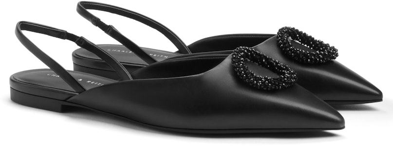 (W) CHARLES & KEITH PU Kasut Runcing 'Kasut Kasual Slingback' CK1-70900470 Purchase (W) CHARLES & KEITH PU Kasut Runcing 'Kasut Kasual Slingback' CK1-70900470