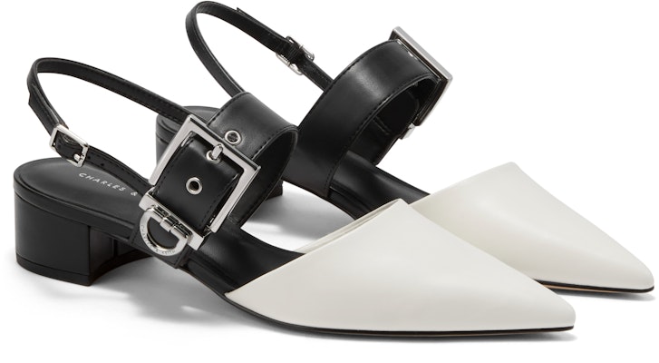 (W) CHARLES & KEITH PU Sandal Tumit Tebal Runcing 'Kasual Tali Buku Lali' CK1-60920338 Details for (W) CHARLES & KEITH PU Sandal Tumit Tebal Runcing 'Kasual Tali Buku Lali' CK1-60920338