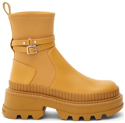 (W) CHARLES & KEITH 레트로 청키 앵클 부츠 (탠) CK1-90580138_MUSTARD Order (W) CHARLES & KEITH 레트로 청키 앵클 부츠 (탠) CK1-90580138_MUSTARD