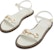 (W) Sandal Rata Tali Berkait Retro PU CHARLES & KEITH 'Fashion Slide' CK1-70380993
